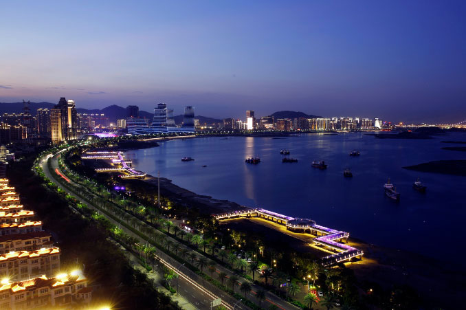 廈門海滄夜景亮化——城市照明工程